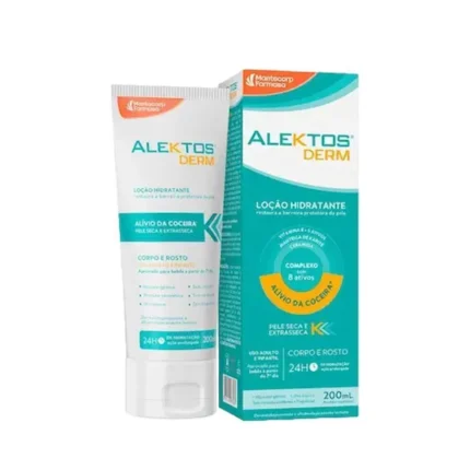Loção Hidratante Alektos Derm Corpo e Rosto 200ml