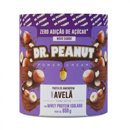 PASTA DE AMENDOIM DR. PEANUT - 600G Chocolate Branco
