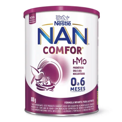 Fórmula Infantil NAN Comfor 1 Nestlé 0 a 6 meses 800g