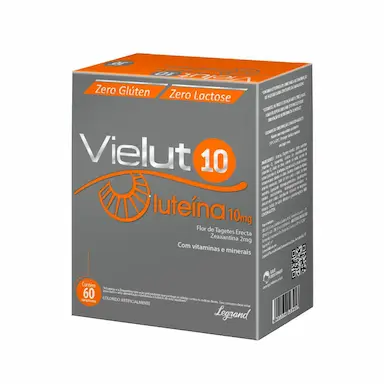 Polivitamínico Vielut 10mg para Visão 60 comprimidos