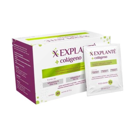 Explanté + Colageno frutas vermelhas 30 sachês