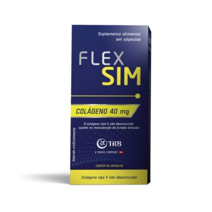 Flex Sim Colágeno Tipo II 40 mg 30 Comprimidos TRB